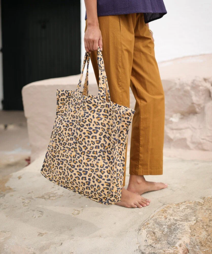 ADM Store, Surprise, Sac cabas, Léopard camel 6.jpg