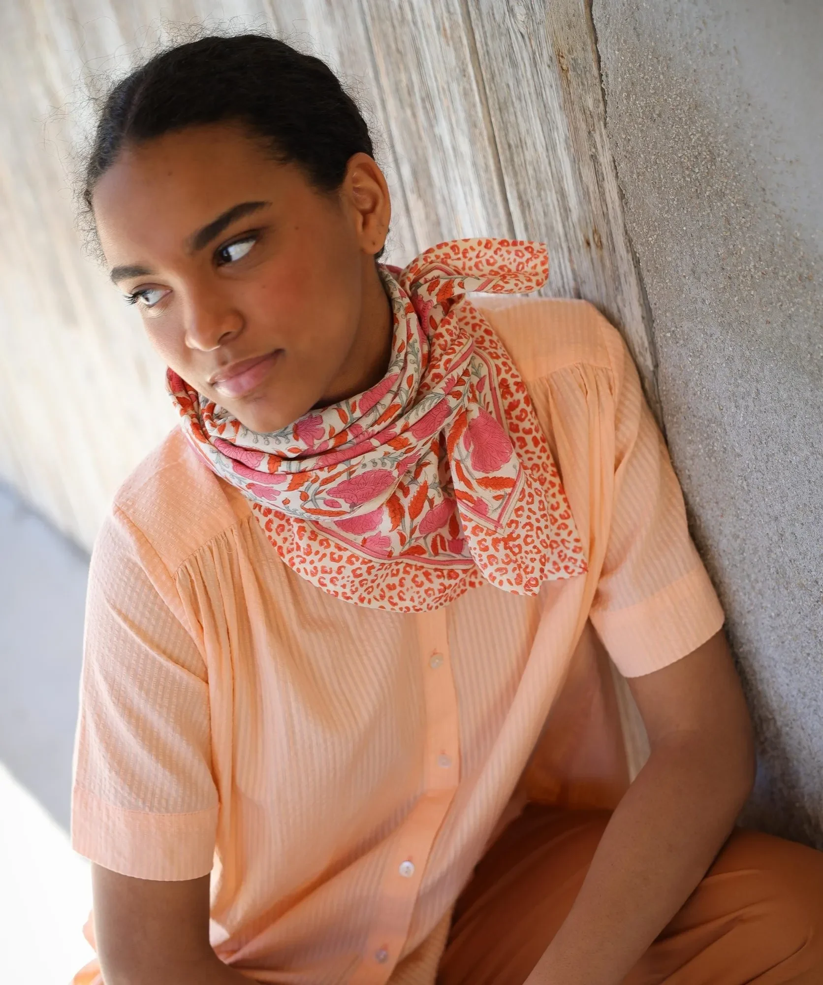 ADM Store, Surprise Malo, Foulard Java sorbet 3.webp