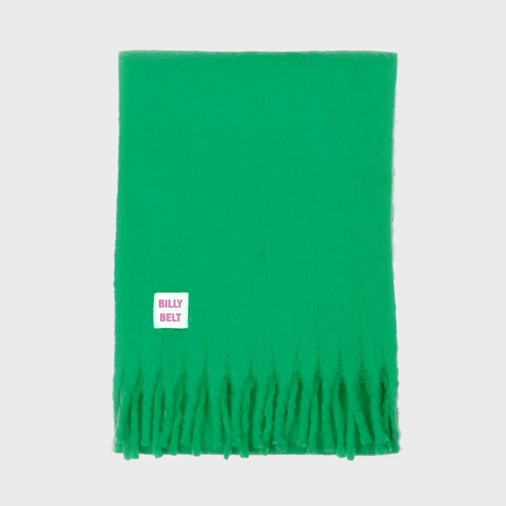 Echarpe oversize, vert
