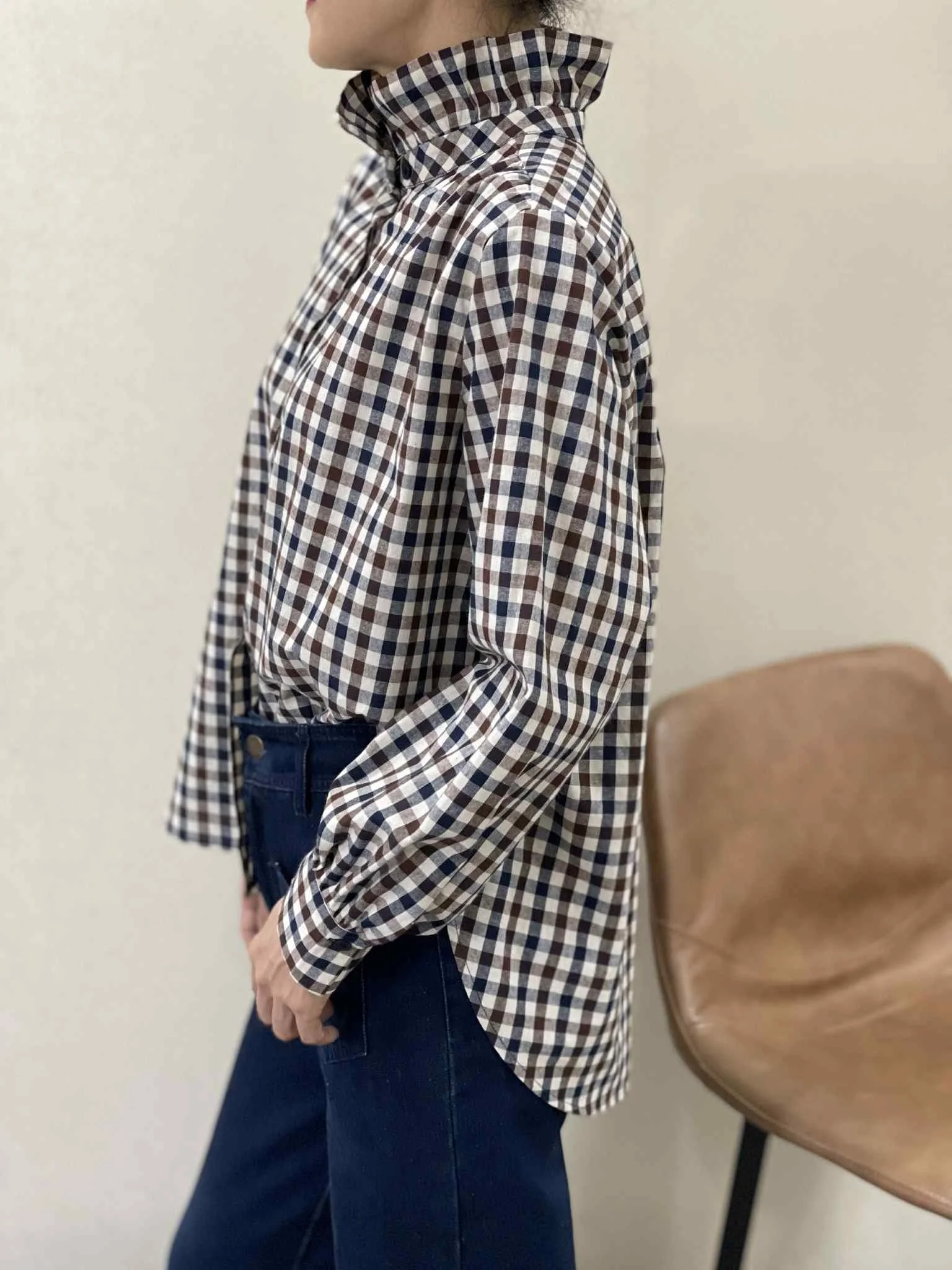 ADM Concept Store, Blouse à carreaux, Caroline 3.jpeg