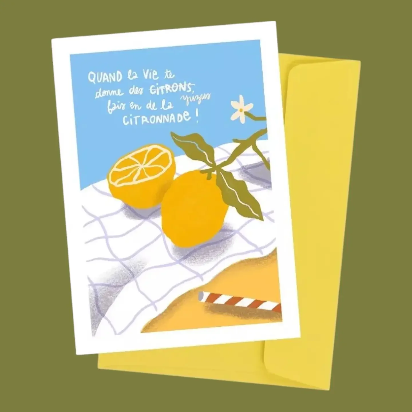 Carte postale, Limonade