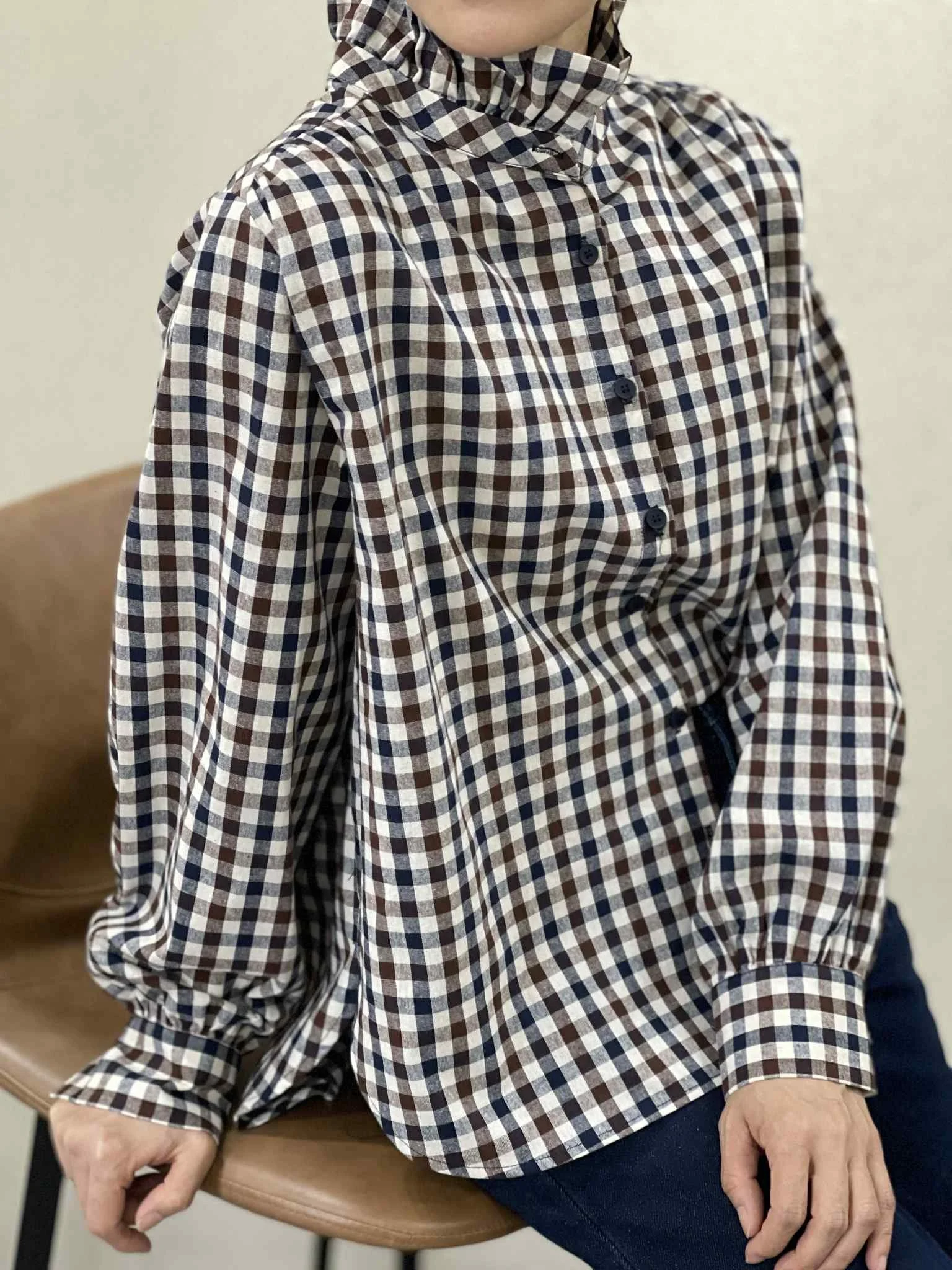 ADM Concept Store, Blouse à carreaux, Caroline.jpeg