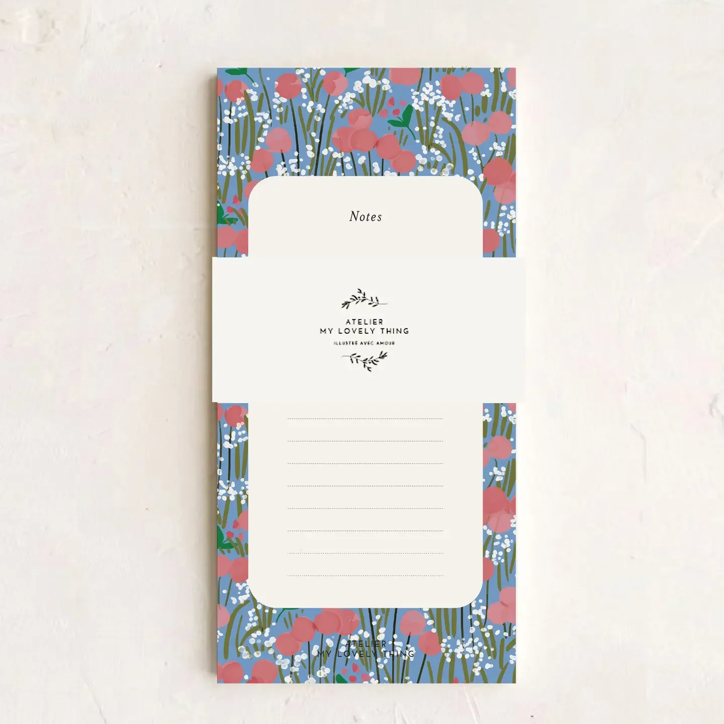 ADM Store, Surprise Malo, Bloc-notes Coquelicot rose.webp