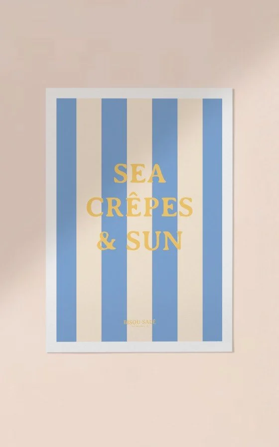 ADM Store, Surprise, affiche sea crepes and sun.jpg