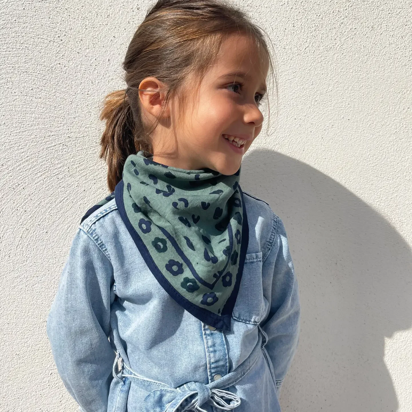 ADM Store, Surprise Malo, Petit foulard Graou Céladon 3.webp