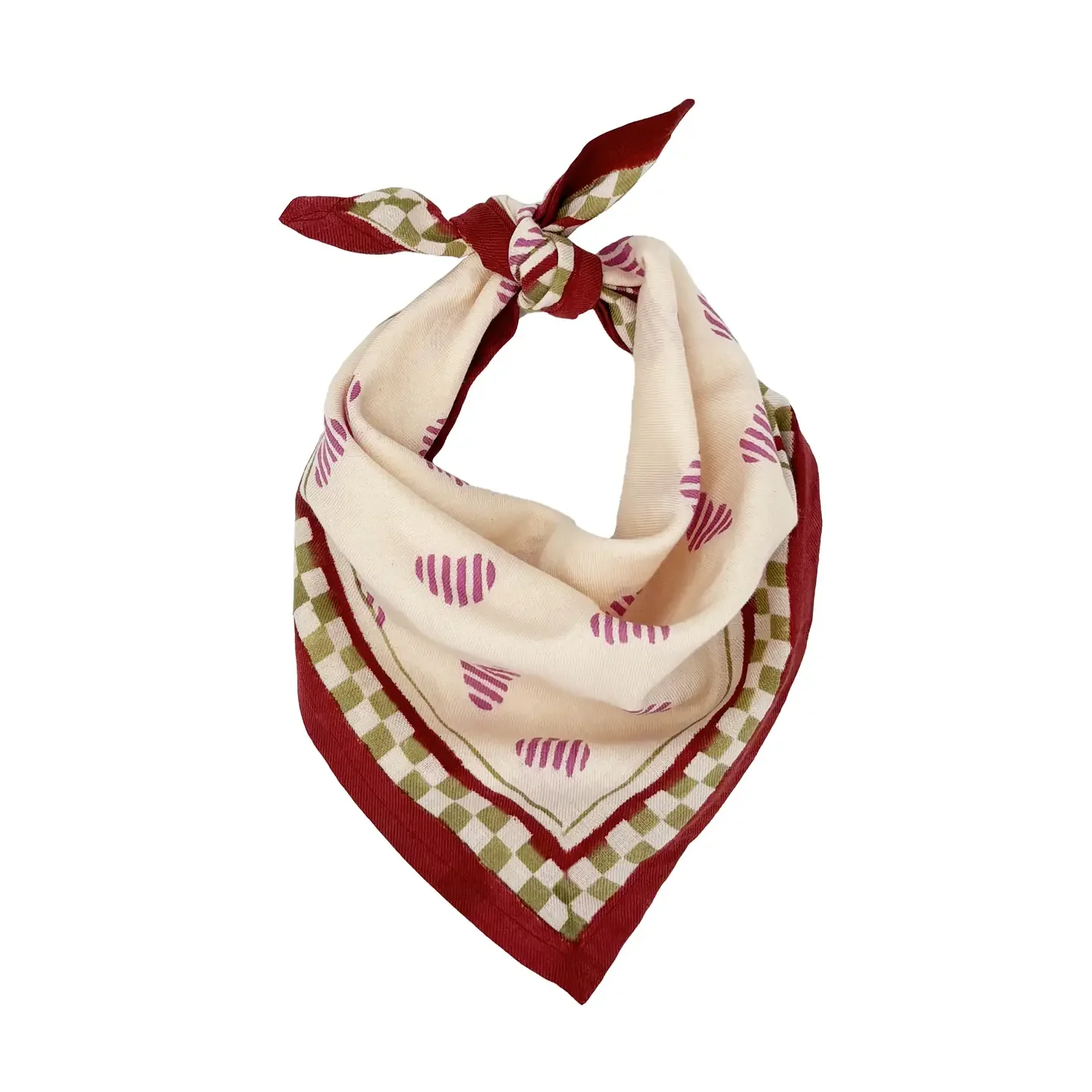 ADM Store, Surprise Malo, Petit foulard Sweetheart vert 2.webp