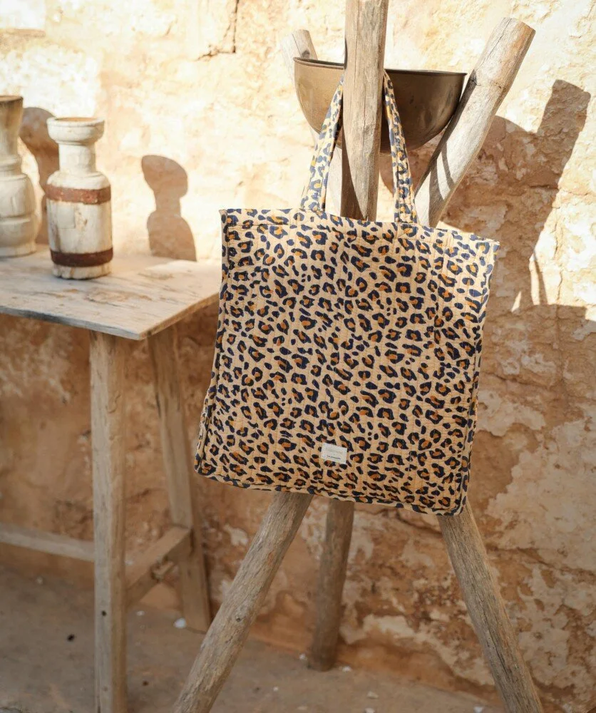 ADM Store, Surprise, Sac cabas, Léopard camel 5.jpg