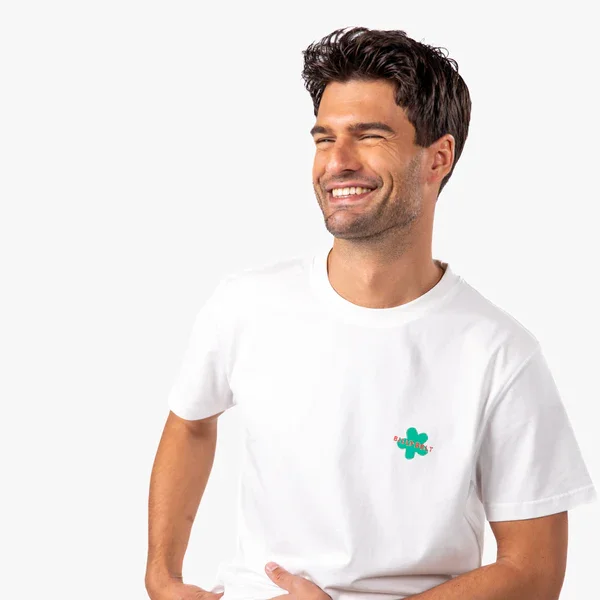 ADM Store, Surprise Malo, T-Shirt Flower, blanc 3.webp