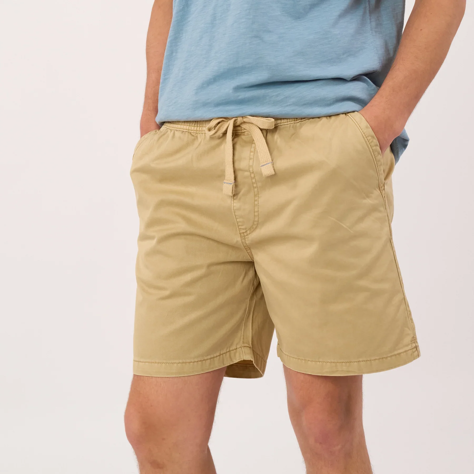 ADM Store, Surprise Malo, Short en coton beige 2.webp