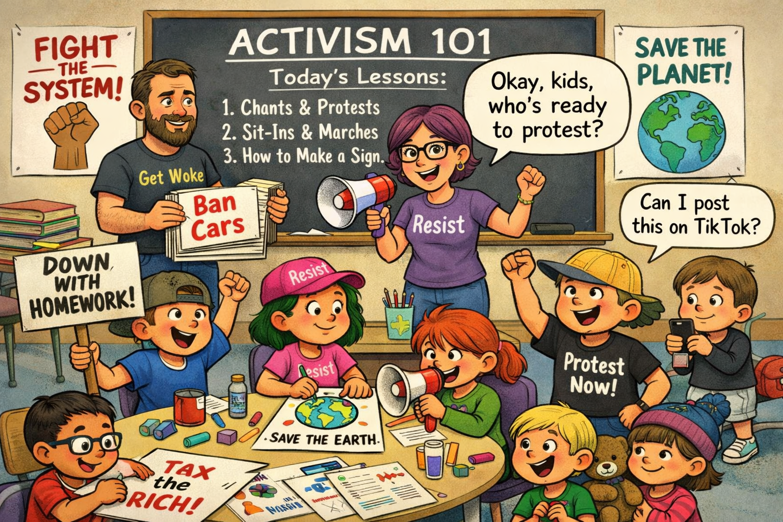 How Long Until Louisiana Faces the Same Union-Driven Classroom Chaos?