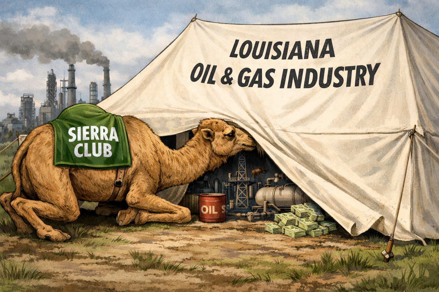A Naked Gardener Leads Against Louisiana Energy Infrastructure