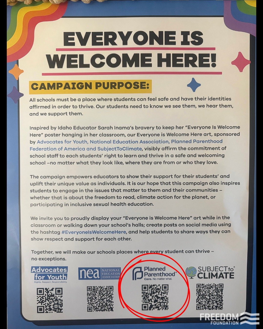 Hey Girls, Need An Abortion? The NEA Can Help With that.