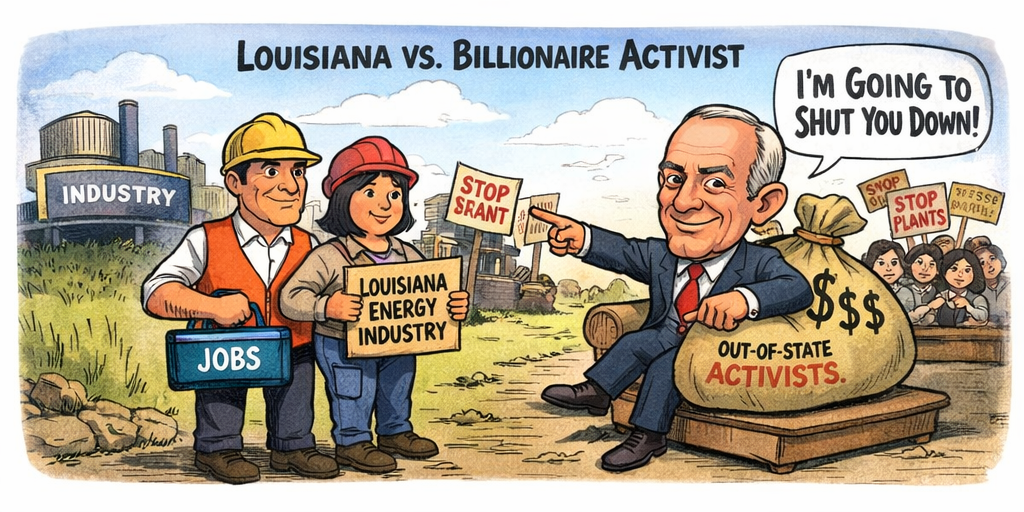 Bloomberg’s War on Petrochemicals Hits Louisiana