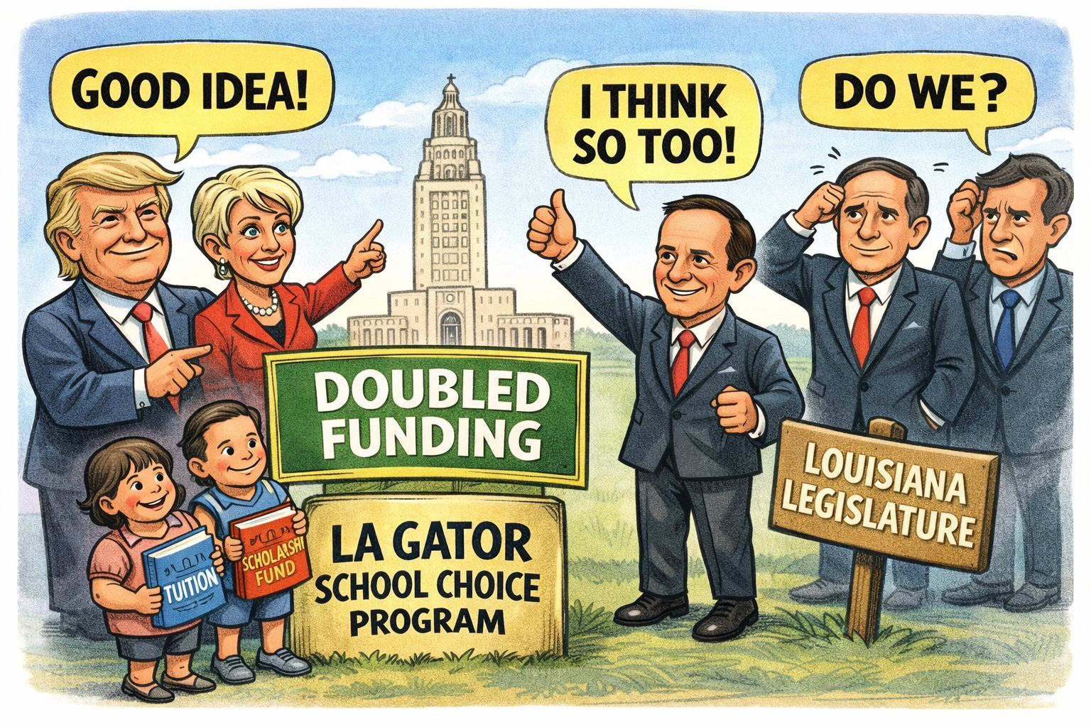 If Washington and the Governor Agree on School Choice, Why Is the Louisiana Legislature Hesitating?