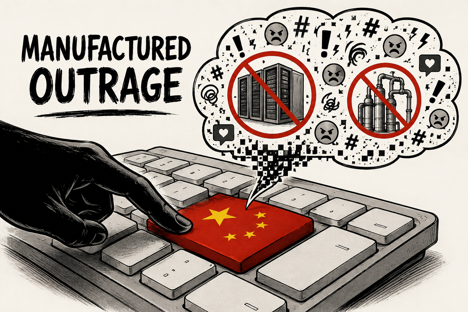 From Carbon Capture to Data Centers, the Outrage Is Being Manufactured