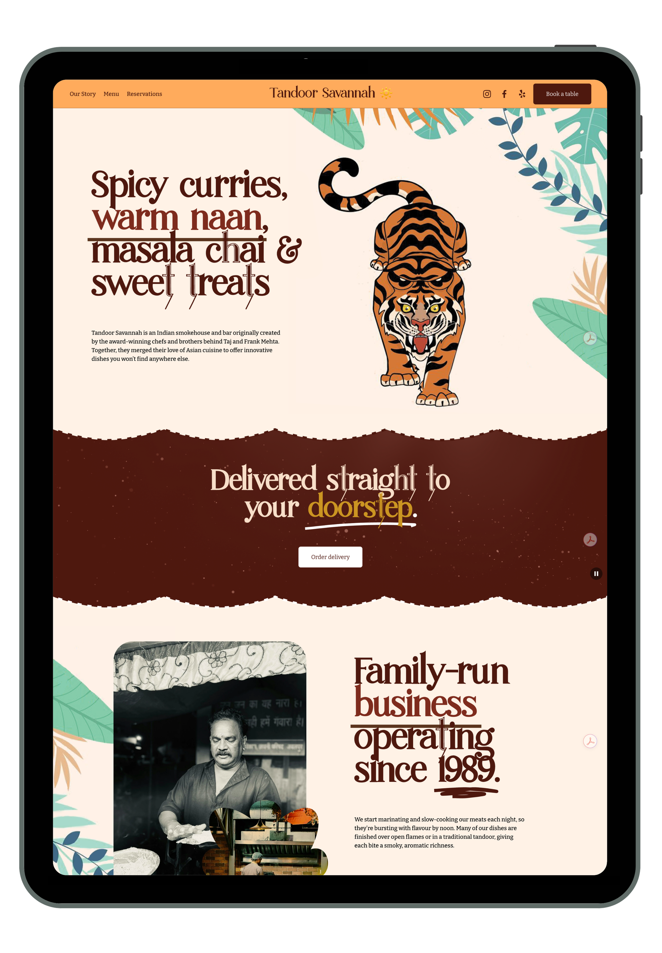 TANDOOR SAVANNAH | £250