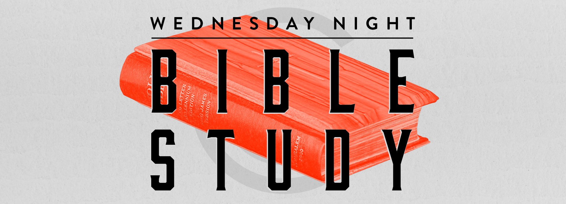 Wednesday Bible Study