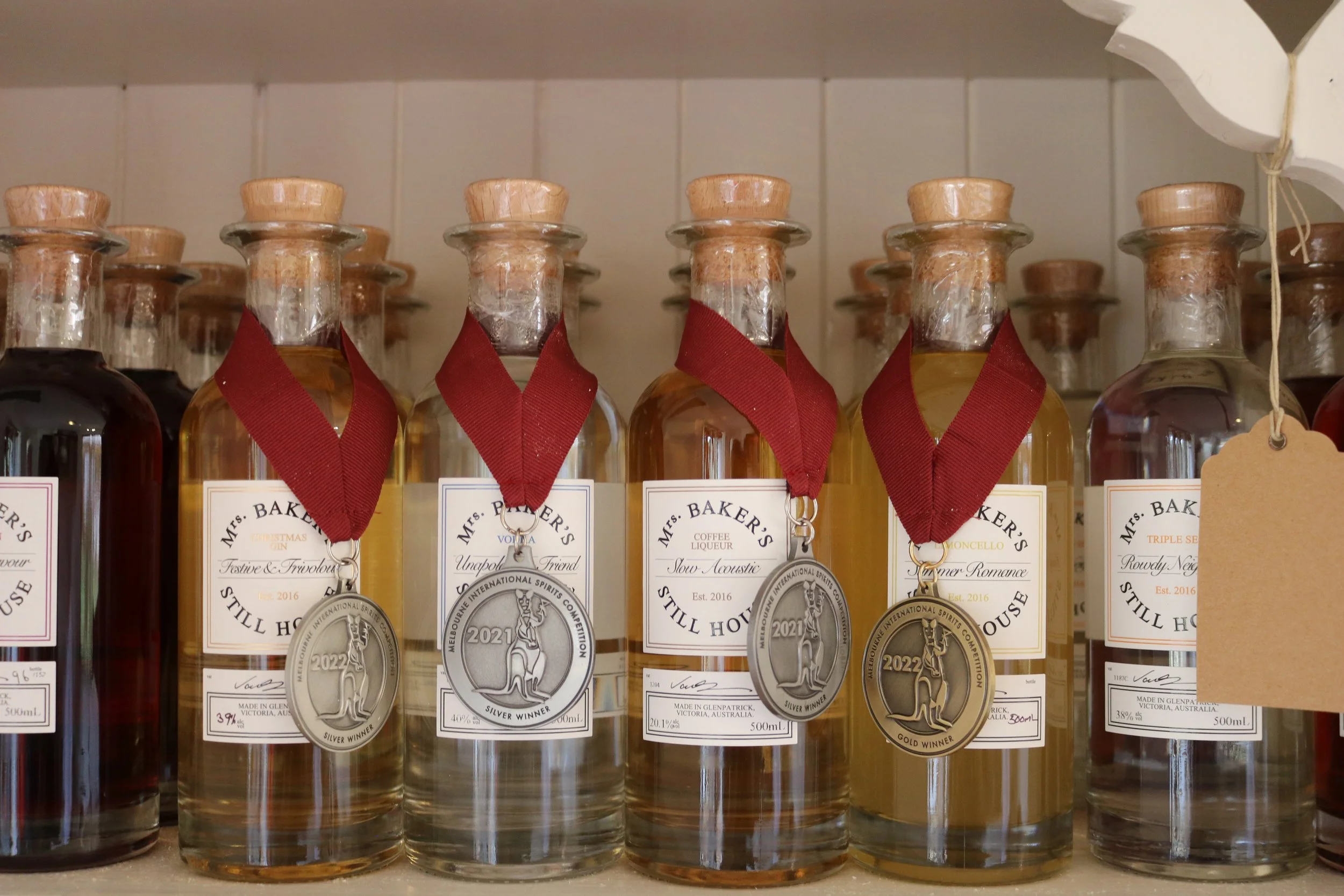 Award winning gin_Mrs Bakers Still House