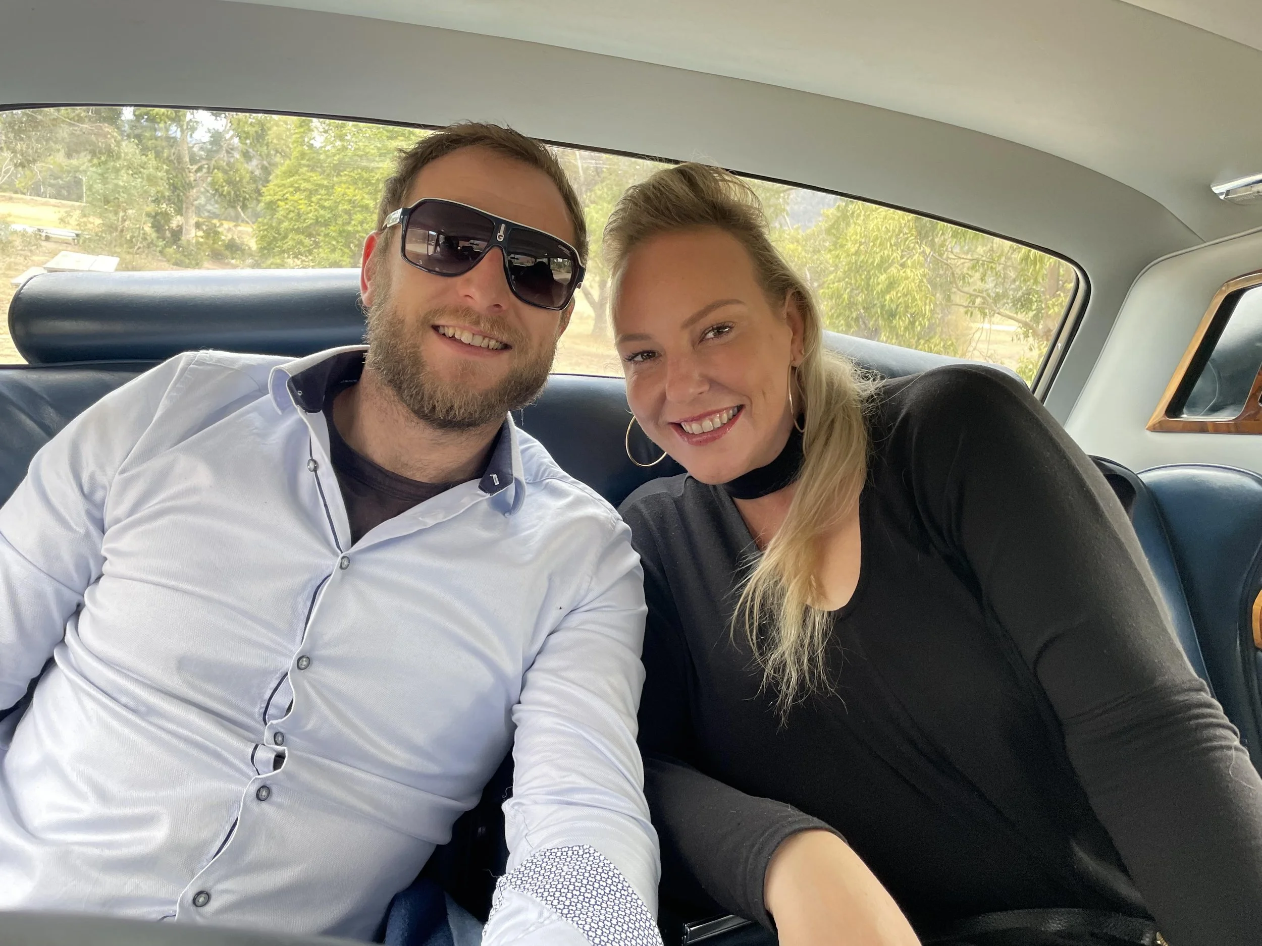 Chauffeur driven guests_Silver Mink Tours Pyrenees VIC