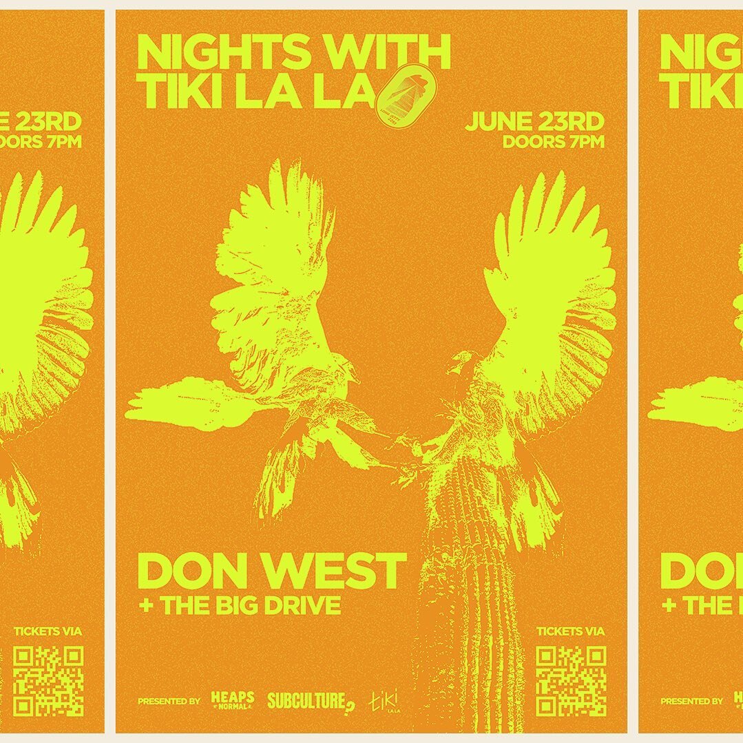 We are happy to announce the mighty Don West (@donwestmusic) from Sydney's Northern Beaches is making the trip up to Long Jetty this June for our second Nights @ Tiki La La series -- Presented by HEAPS NORMAL &amp; SUBCULTURE? --- Supported by coasta