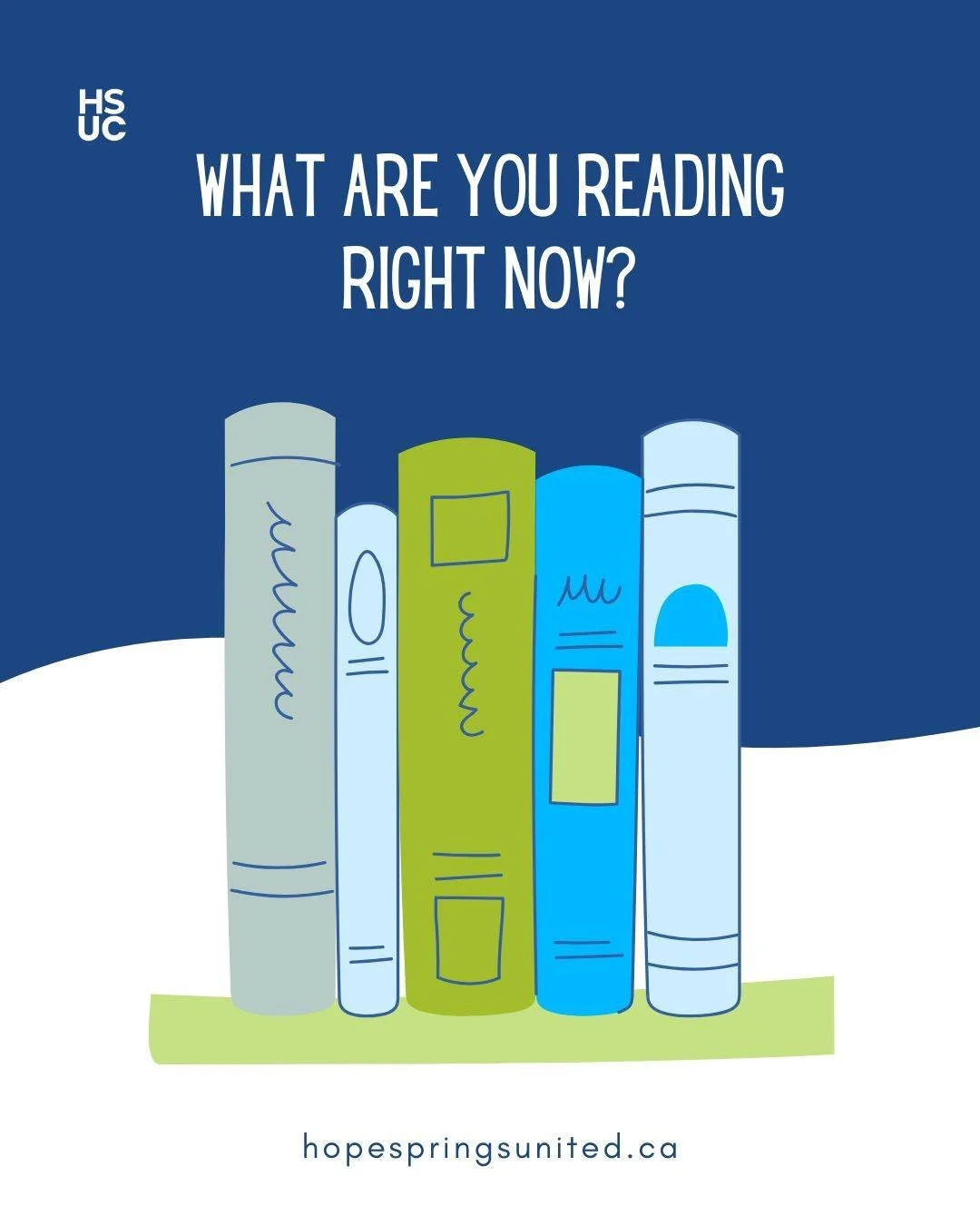 Summer reading. Drop a few book recommendations in the comments!

#hopespringsunitedchurch #bookrecommendations #summervibes