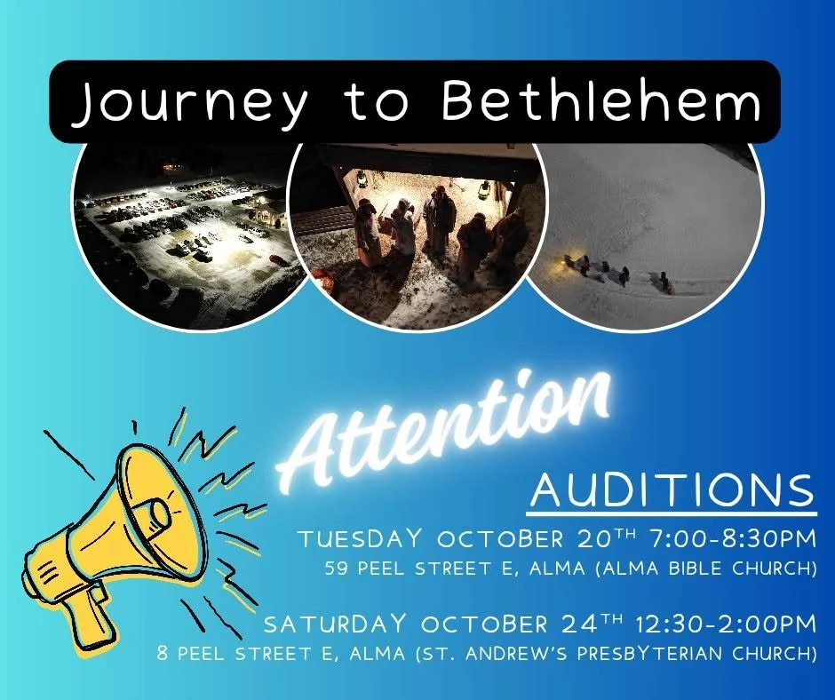 Journey to Bethlehem Audition
