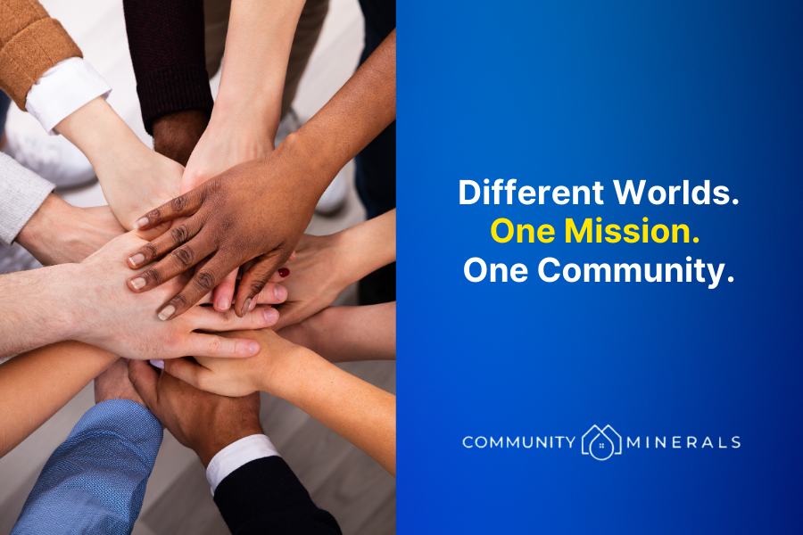 Different Worlds. One Mission. One Community.
