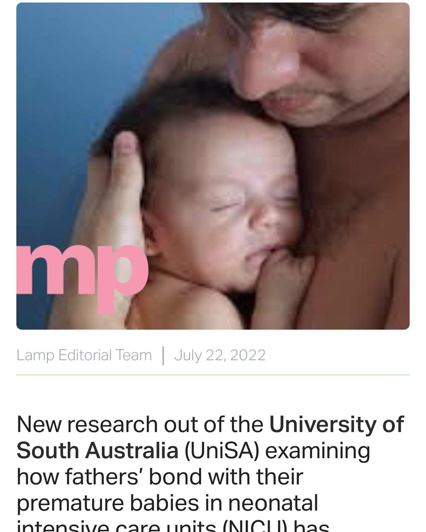So &hellip; Dads can do Kangaroo Care and it has great impacts on them and their baby- you probably already know this but it&rsquo;s just a reminder. 
&ldquo;Father&rsquo;s who took part in the study reported having a &lsquo;silent language of love a