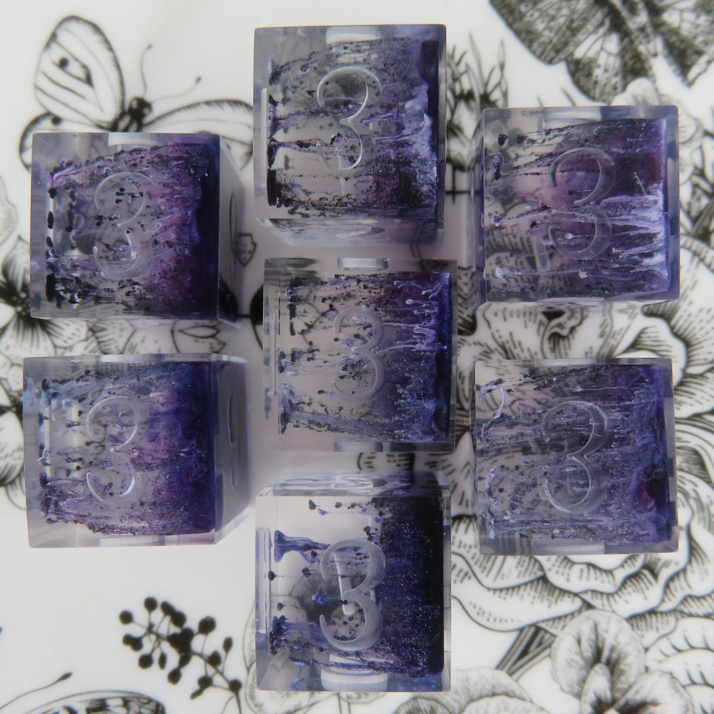 Violet Chaos D6 Dice Set Pre-Order