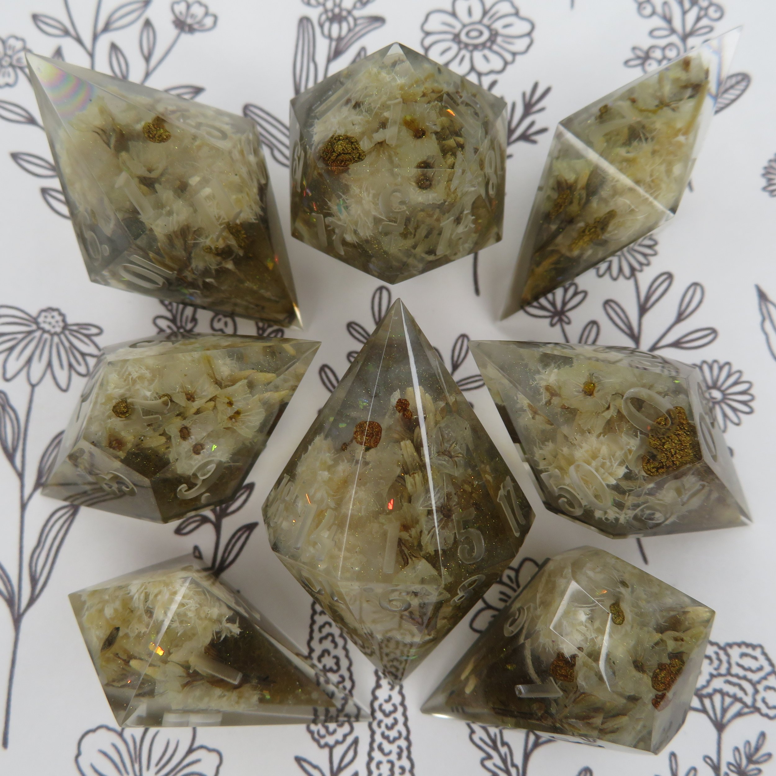 Peace In the Forest Dice Set Pre-Order