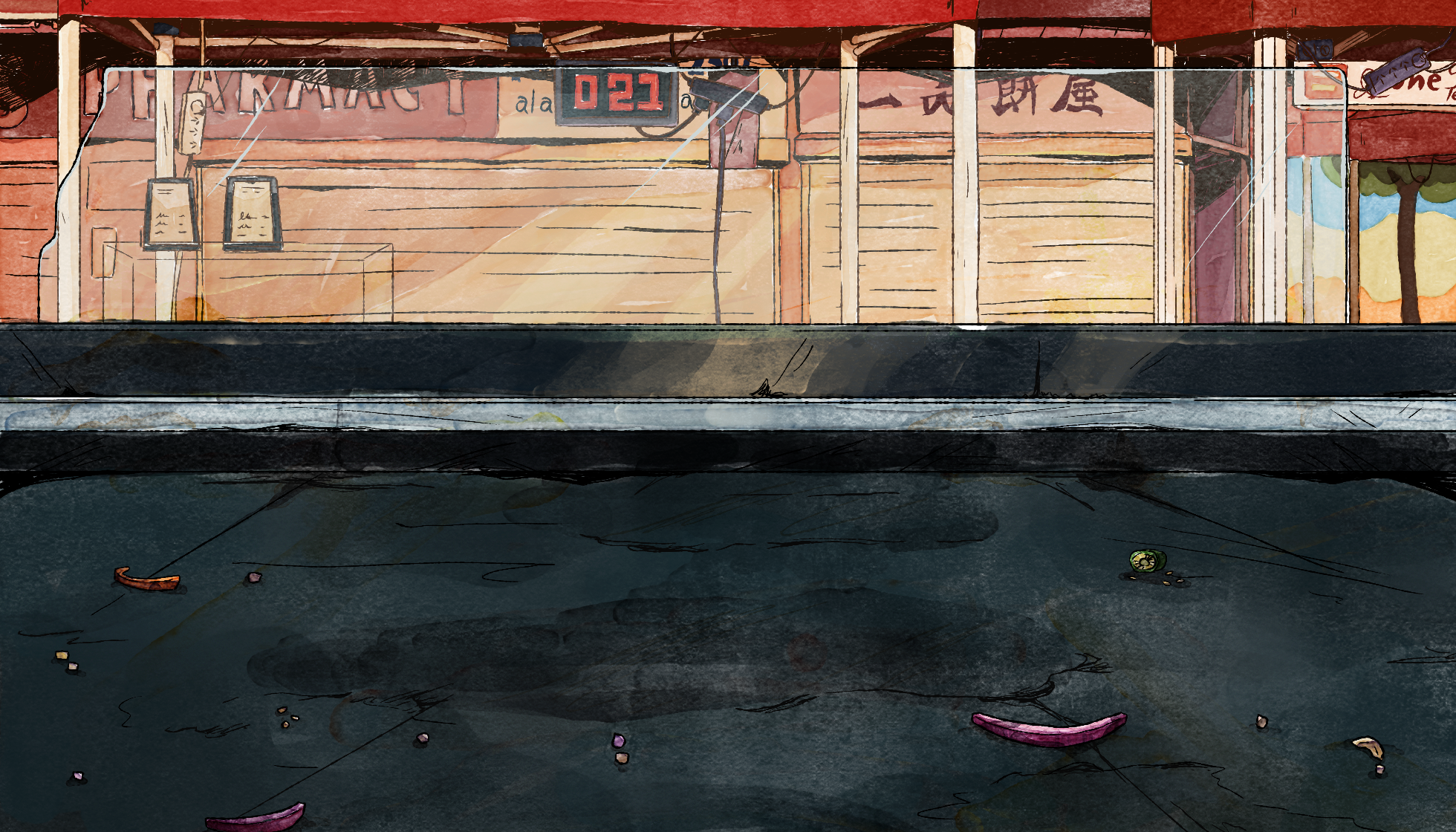 2024 | AHA Festival | Background Design. Made in collaboration with Alice