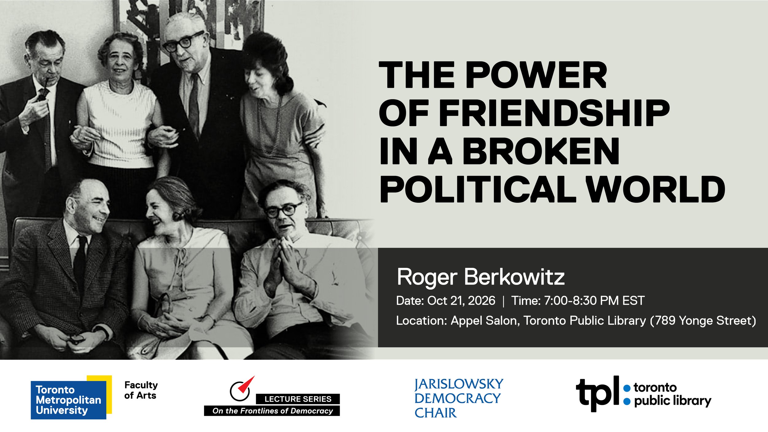 Roger Berkowitz: The Power of Friendship in a Broken Political World