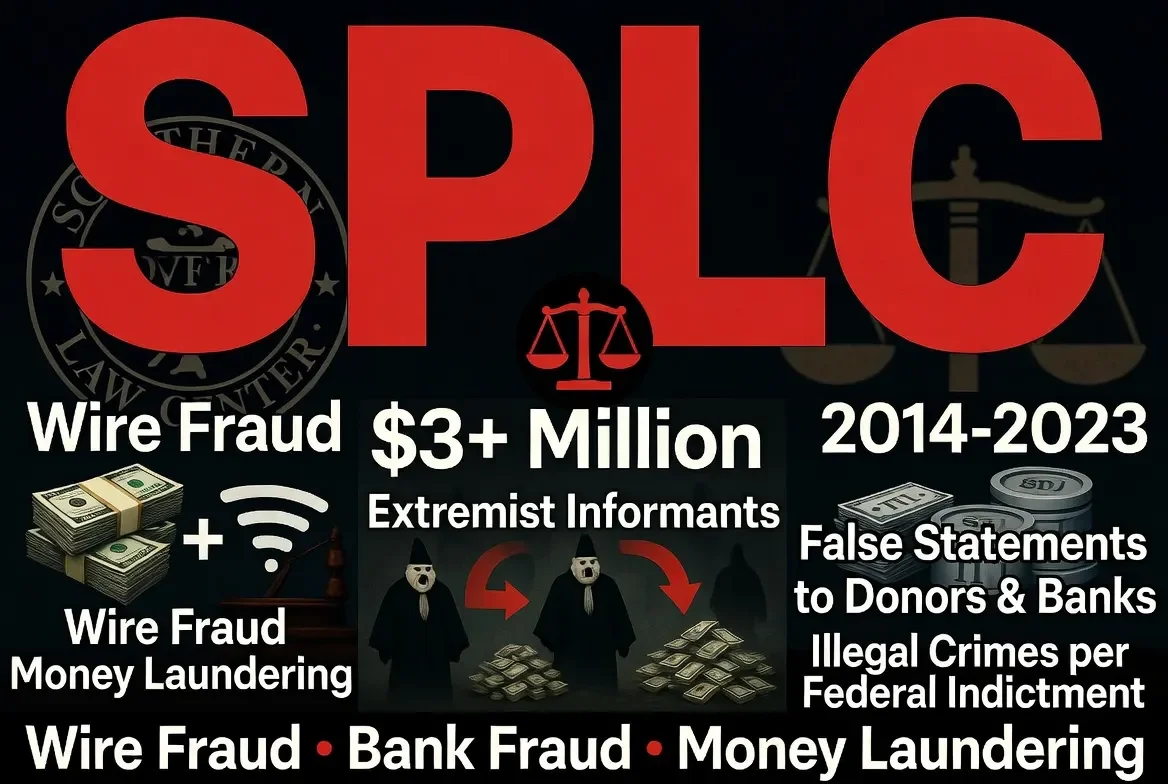 Blog #281 The SPLC: Nazis, Sex, $$$, Hate, and Crimes — Just Unbelievable‼️ 