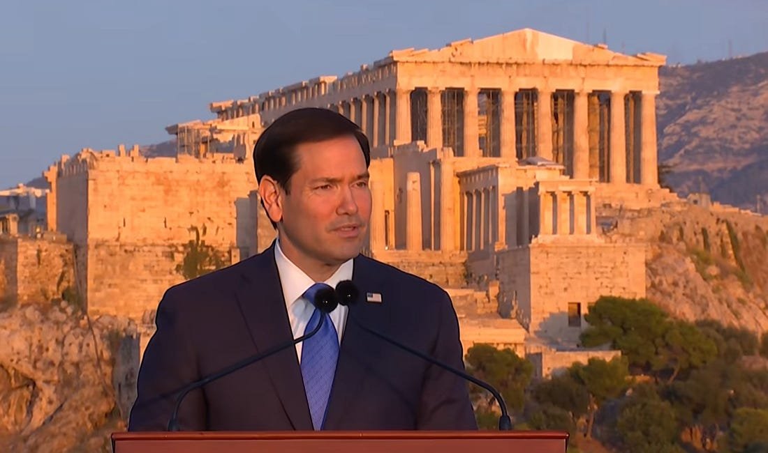 Blog #312  A Masterful Speech by Rubio Worth Your Time