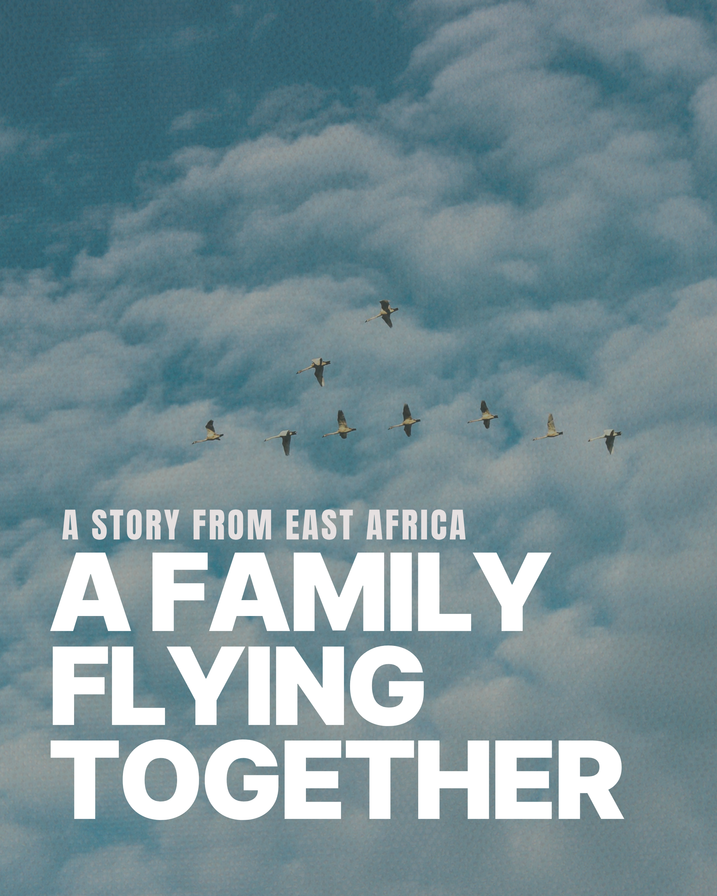 A FAMILY FLYING TOGETHER