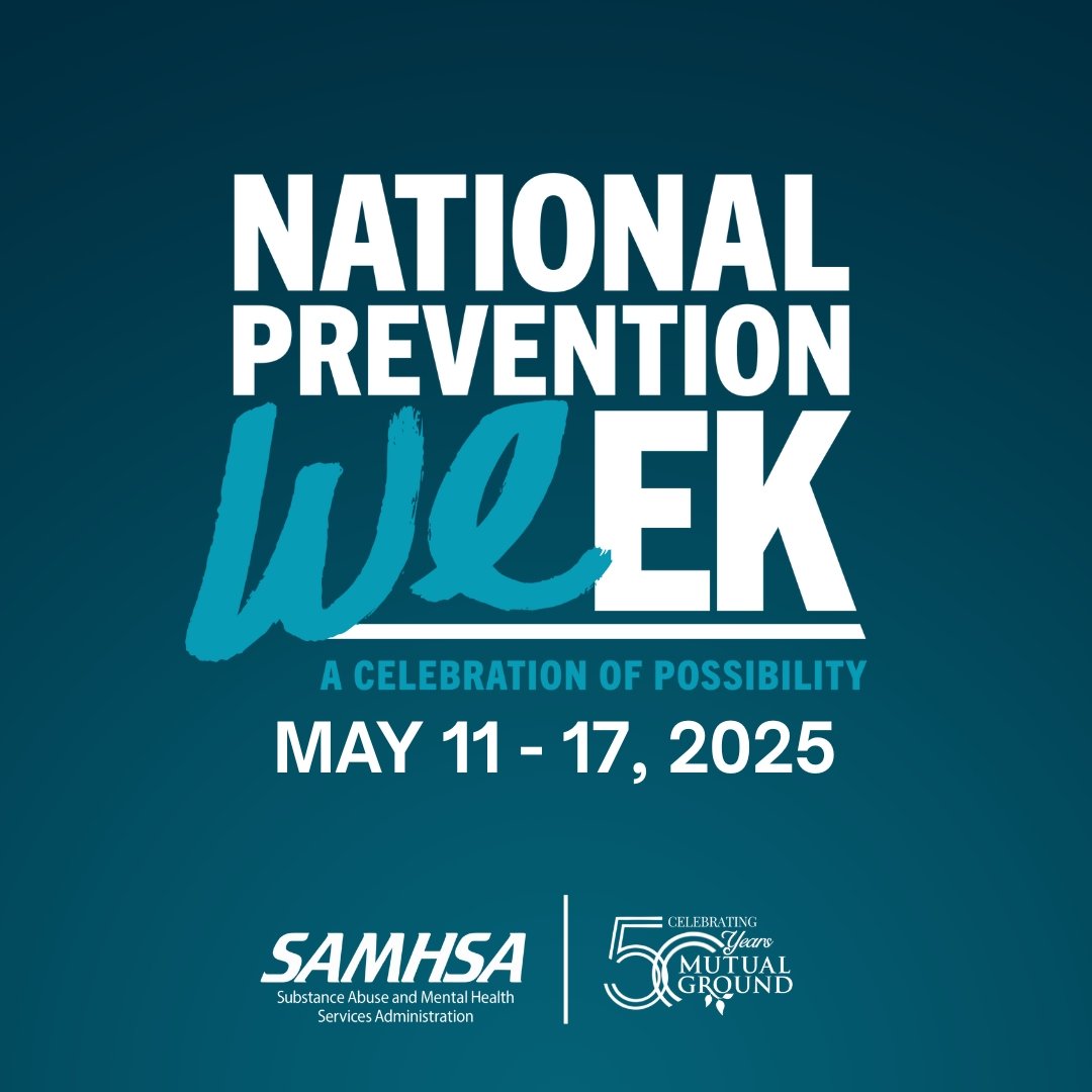 Today marks the beginning of National Prevention Week!
This week is dedicated to raising awareness about the importance of preventing substance use and misuse — and promoting positive mental health.
Learn more at http://samhsa.gov/preventio