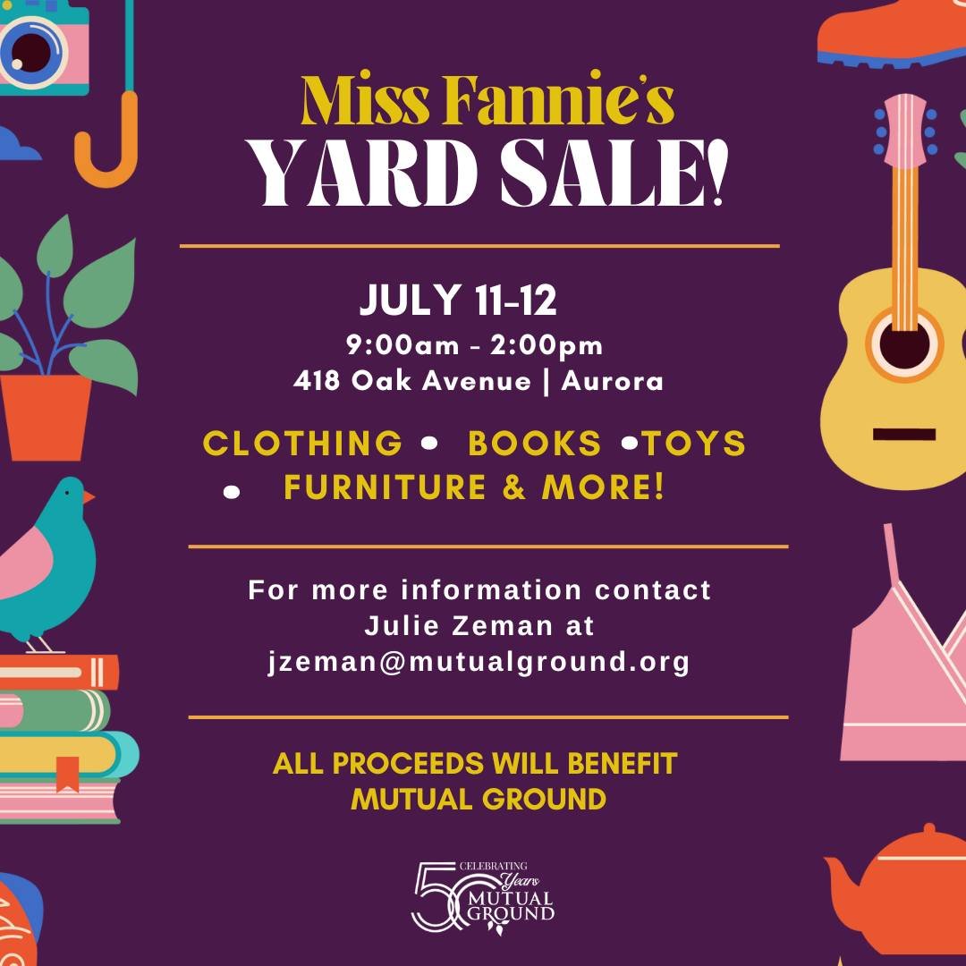 We are 2 DAYS AWAY from Miss Fannie’s Yard Sale—a fun shopping adventure filled with amazing finds! From clothing to toys, books, and household goods, there’s something for everyone. Don’t miss the chance to discover hidden tr