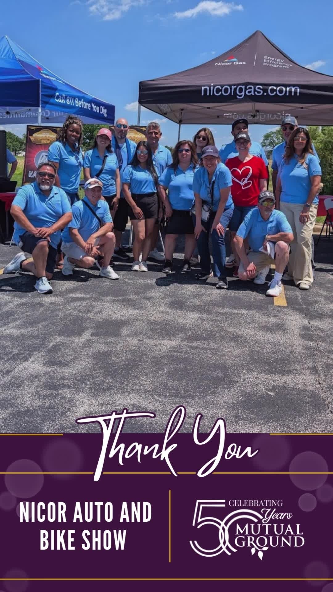 We extend our heartfelt gratitude to the Nicor Gas - HOLA Committee for inviting Mutual Ground to their Car and Bike Show, as well as for their generous collection of toys for our clients!
#MutualGround #NicorGas #HOLACommittee #ThankYou