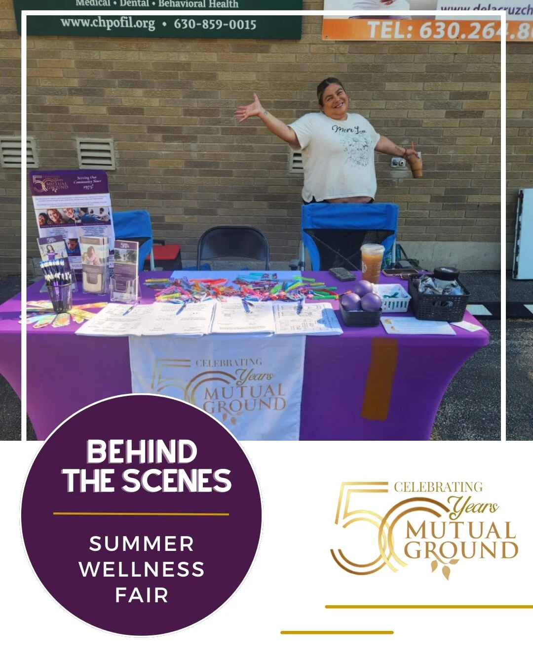 Our prevention educators joined the Community Health Partnership of Illinois’ Wellness Fair, meeting community members and sharing valuable information about the services Mutual Ground provides.
#MutualGround #CommunityHealthPartnershipOfIL #W