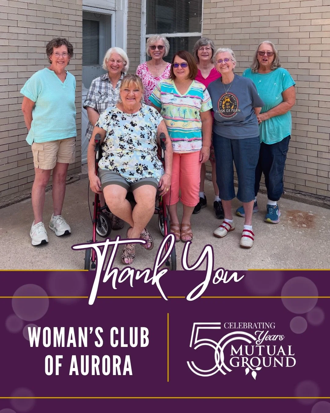 Thank you to the Woman's Club of Aurora for helping us stuff backpacks with school supplies to prepare our clients for the upcoming school year! 🎒
#MutualGround #WomnansClubOfAurora #ThankYou