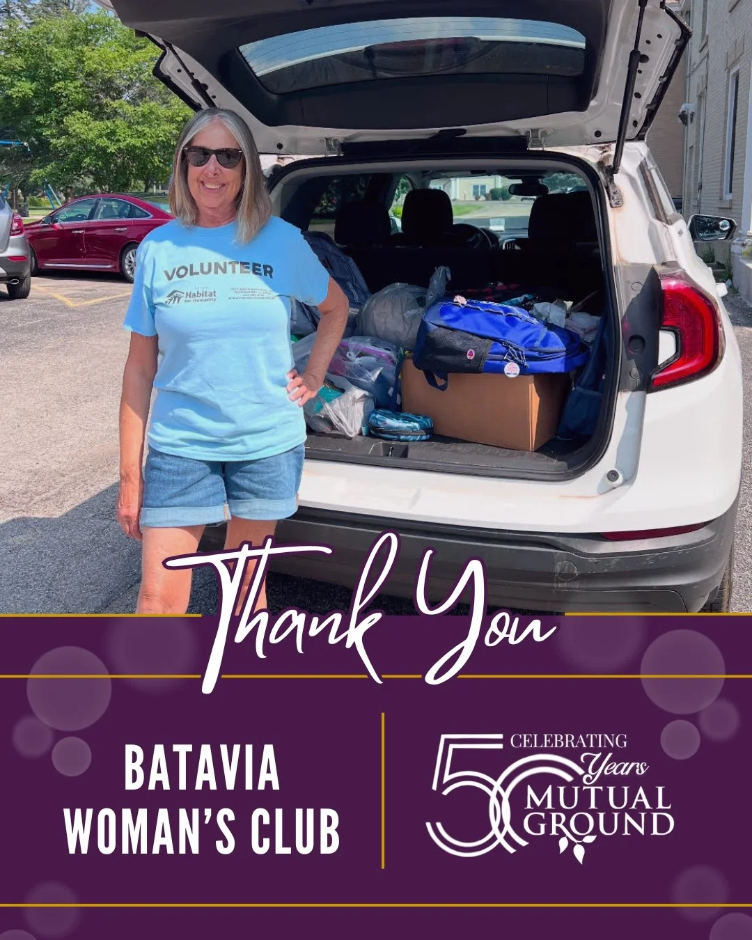 Thank you to the Batavia Women's Club for generously donating school supplies to prepare our clients fo school! 🎒
#MutualGround #BataviaWomansClub #ThankYou #BackToSchool