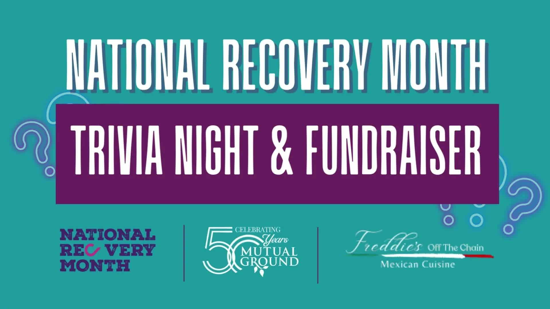 September was National Recovery Month — a time to celebrate recovery, raise awareness, and support those on their healing journey. 
To honor the month, we hosted a Trivia Night & Fundraiser at @freddiesoffthechain! It was a great night of