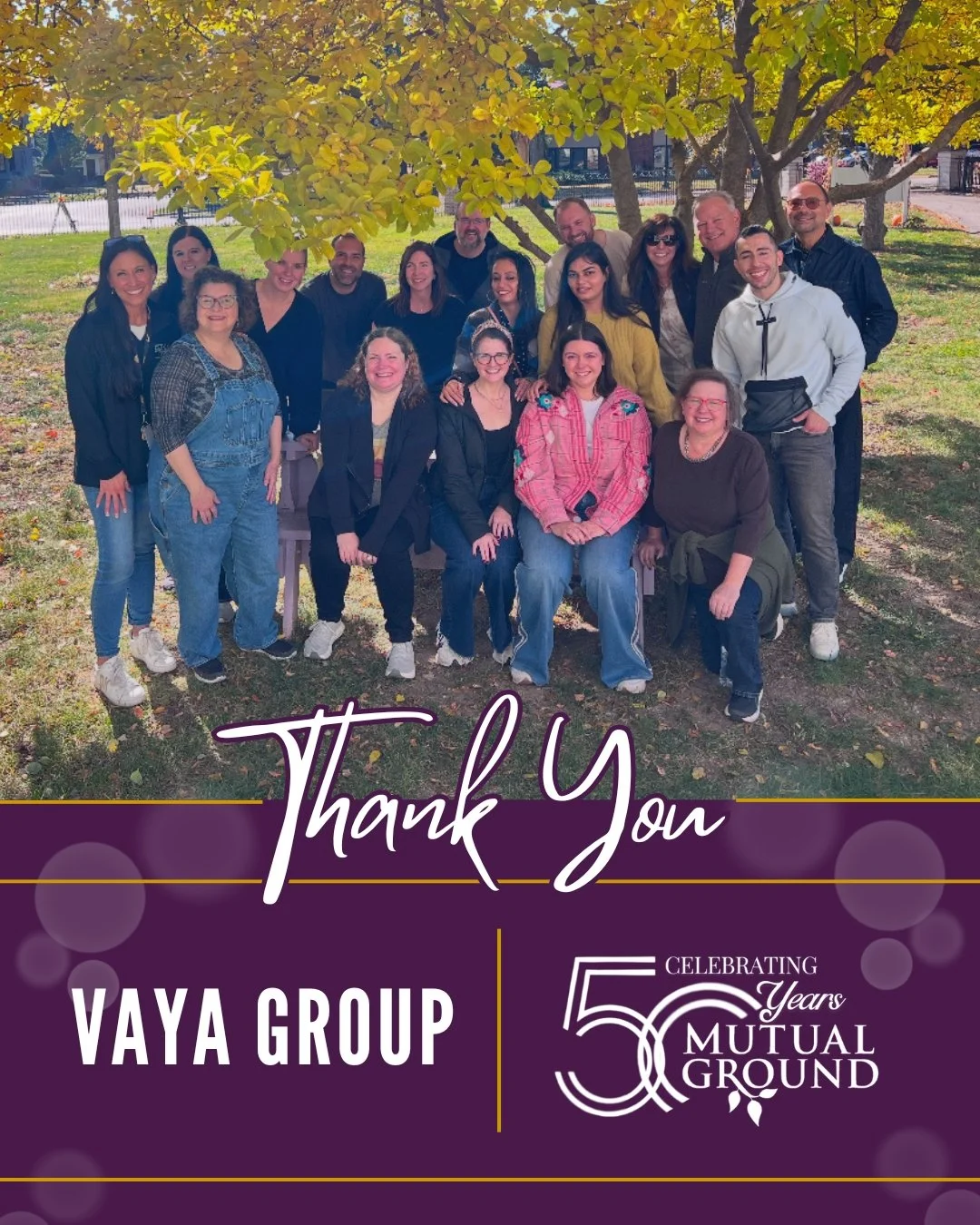 A huge thank you to Vaya Group for helping us put our Clothing Closet back together! We&rsquo;re so grateful for your support and for helping us create a welcoming space for the clients we serve. 

#MutualGround #VayaGroup #ThankYou