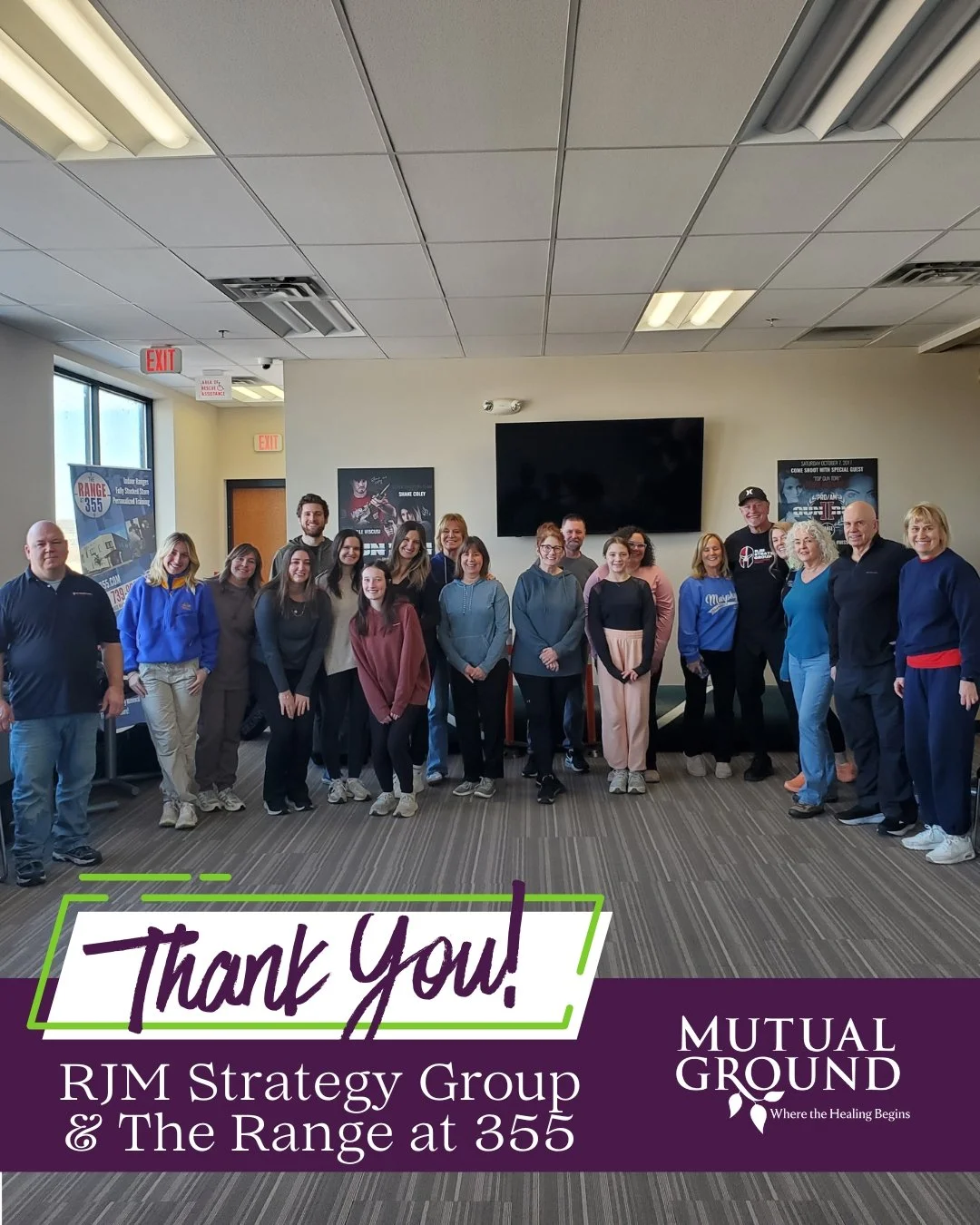 💥 THANK YOU for an empowering Sunday! 💥

Thank you to Ray McGury of RJM Strategy Group, The Range at 355, and everyone who attended the Real-World Safety &amp; Self-Defense Workshop. Proceeds from this incredible event support Mutual Ground and sur