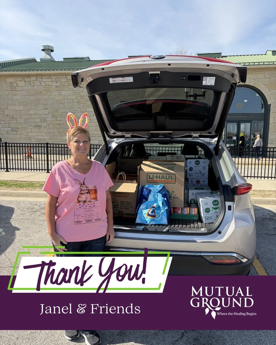 💜 Thank you, Janel &amp; Friends, for hosting a drive and collecting much-needed items for our shelter!

Your generosity helps ensure the individuals and families we serve have access to essential items, and we are so grateful for your support.

#Mu