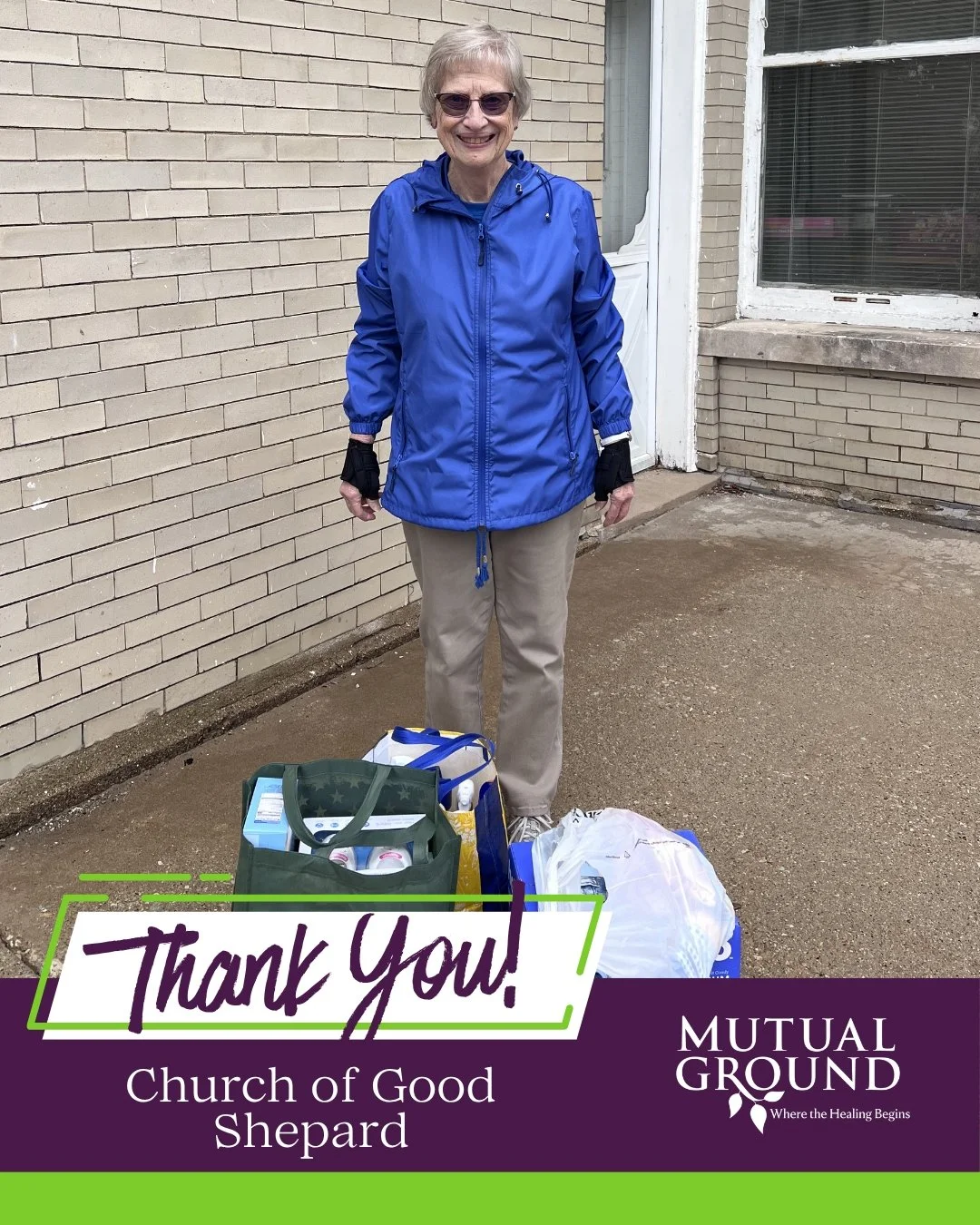 💜 Thank you, Church of the Good Shepherd, for your generous donation of much-needed items!

Your kindness helps ensure the individuals and families we serve have access to essential resources, and we are so grateful for your support.

#MutualGround 