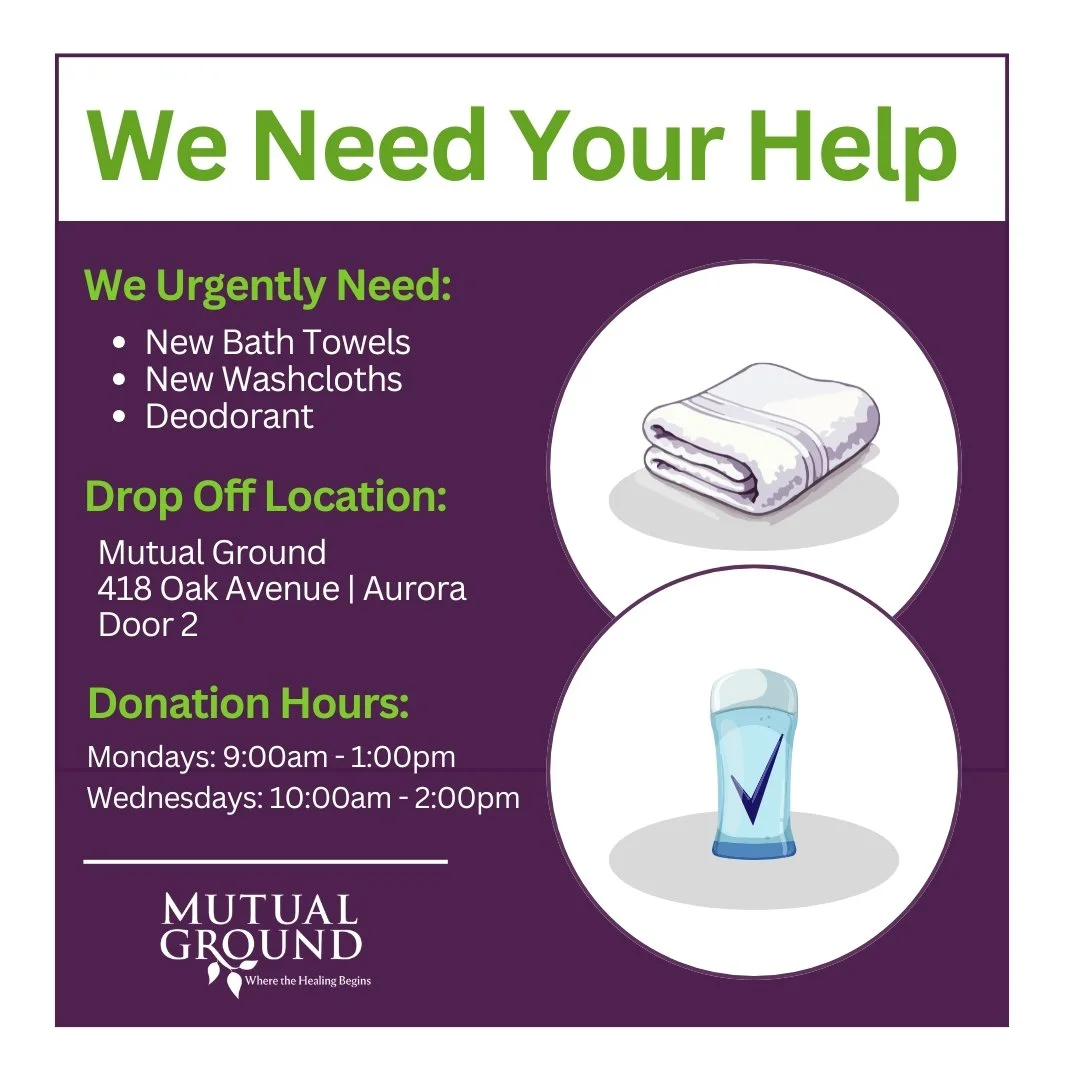 🚨 Urgent Need: Help us restock essential items for our shelter.

We are currently in high need of:
✔️ New Bath towels
✔️ New Washcloths
✔️ Men&rsquo;s deodorant
✔️ Women&rsquo;s deodorant

These everyday essentials help support the individuals and f