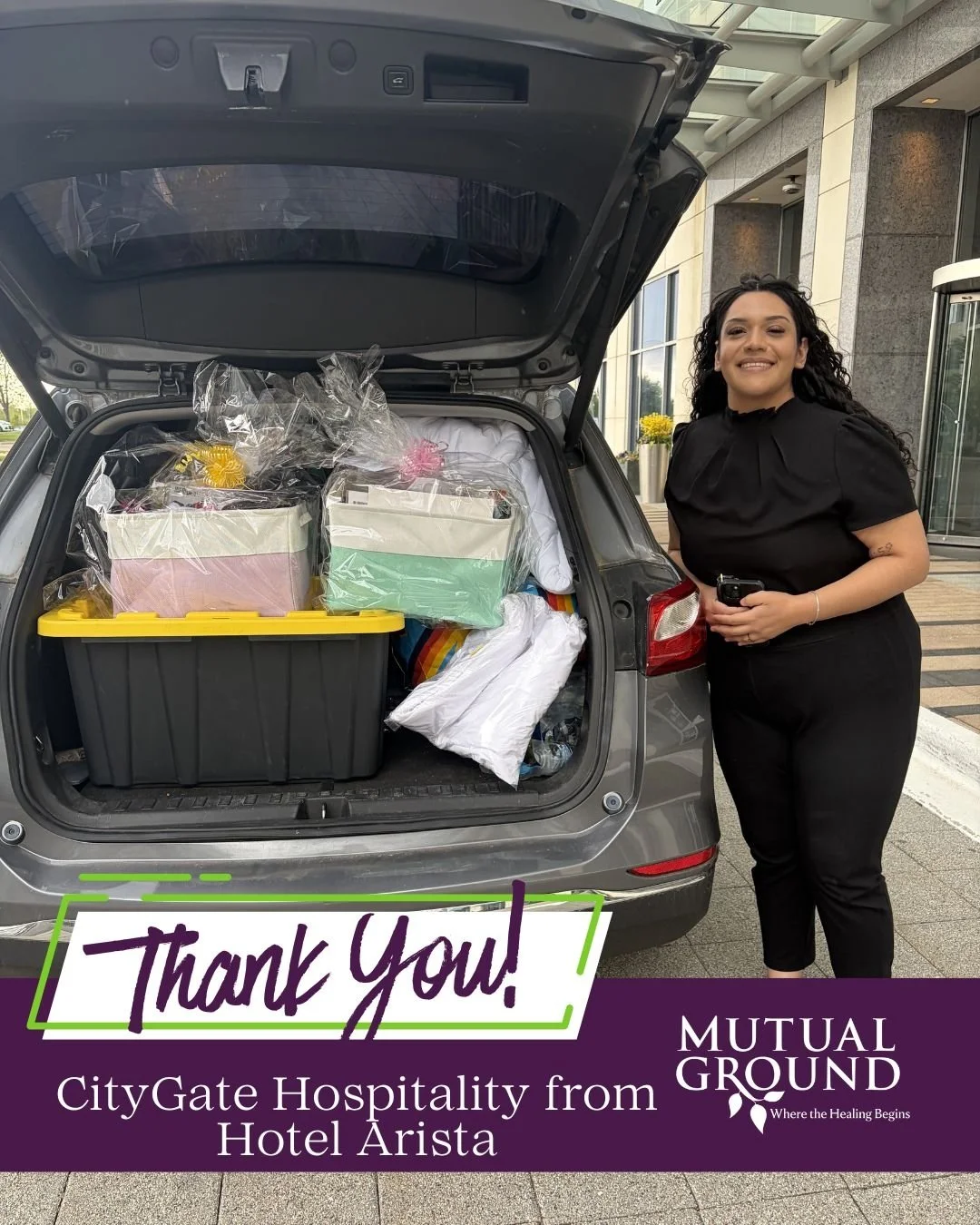 A heartfelt thank you to CityGate Hospitality from Hotel Arista for their generous donations of Mother's Day gift baskets and cozy bedding! Your kindness brightens our community. 💖 
#MothersDay #CommunityLove #ThankYou