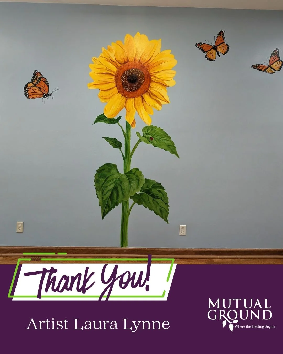 A heartfelt shoutout to the incredibly talented artist, Laura Lynne, for gracing our family room with her stunning painting! 🎨✨

We absolutely adore it!

#ArtAppreciation #ThankYou @lauralynneart