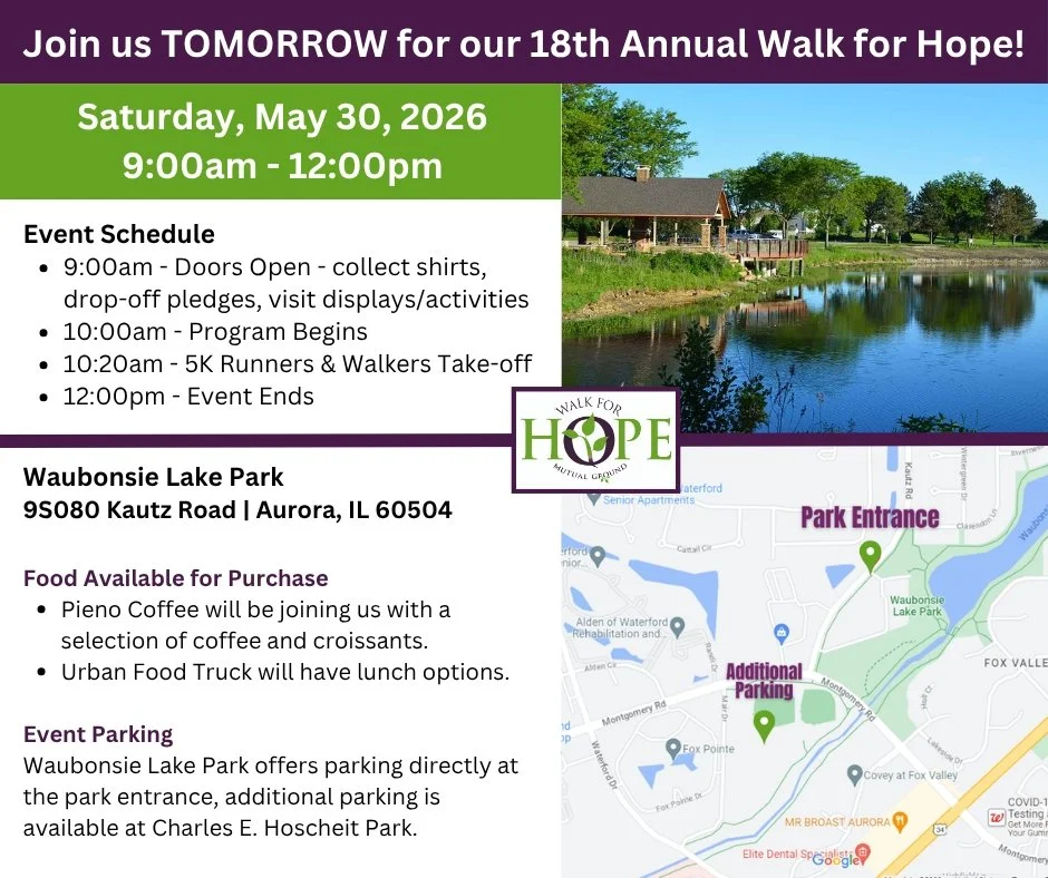 🚨 Reminder! Walk For Hope is tomorrow! 🌟 Explore captivating art displays from our talented departments, savor the incredible brews from Pieno Coffee, and indulge in mouthwatering tacos from Urban Food Truck. Join us for a day of inspiration and co